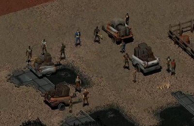 Mehrere Brahminkarren im Bazaar des Hubs