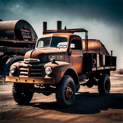 Ein typischer Lastwagen