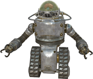 Ein etwas mitgenommener Robobrain Cyborg